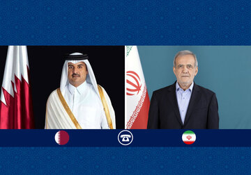 Pezeshkian urges united Muslim stance against Israeli crimes, reaffirms support for Qatar