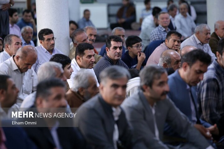 Elham UmîMerasîma xwendina Mewlûdê ya herî mezin a welêt li Sine