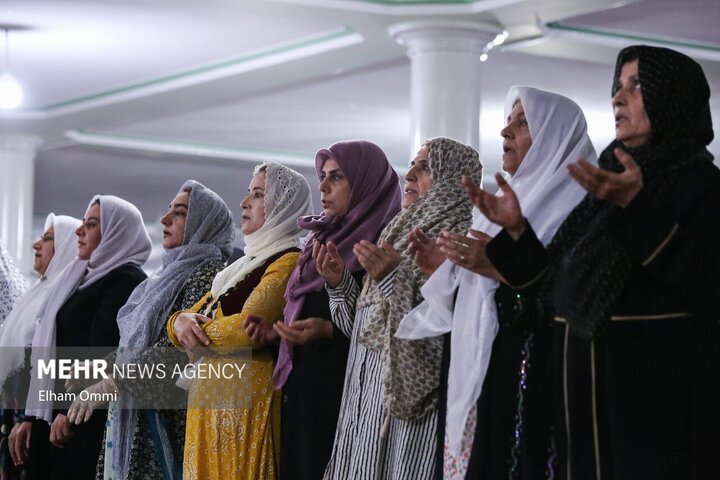 Elham UmîMerasîma xwendina Mewlûdê ya herî mezin a welêt li Sine