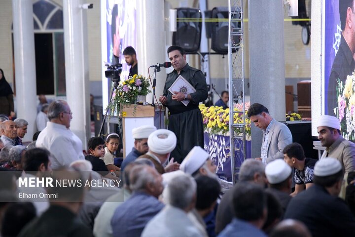Elham UmîMerasîma xwendina Mewlûdê ya herî mezin a welêt li Sine
