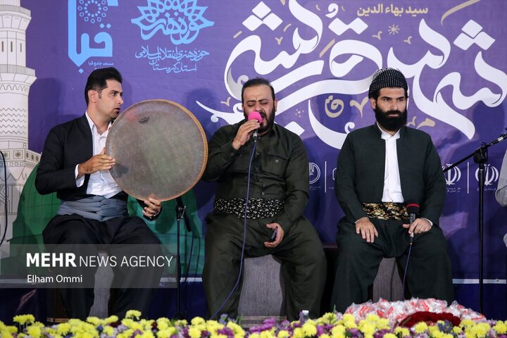 Elham UmîMerasîma xwendina Mewlûdê ya herî mezin a welêt li Sine