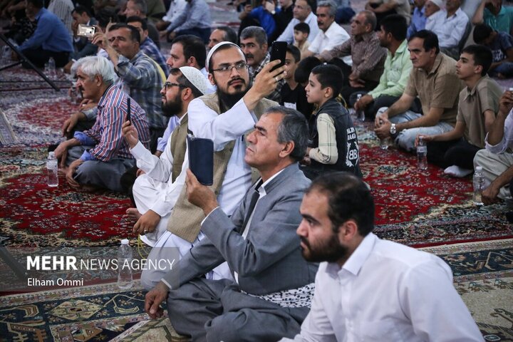 Elham UmîMerasîma xwendina Mewlûdê ya herî mezin a welêt li Sine