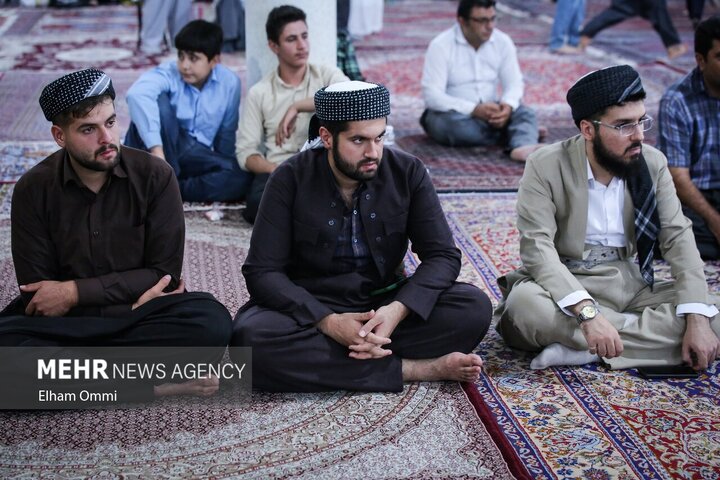 Elham UmîMerasîma xwendina Mewlûdê ya herî mezin a welêt li Sine