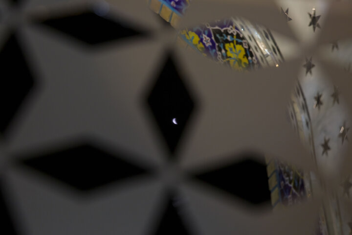 تقرير مصور/ خسوف القمر في سماء حرم الإمام الرضا (ع)