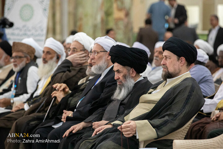 میهمانان سی‌و‌نهمین کنفرانس وحدت اسلامی با آرمان‌های امام خمینی(ره) تجدید میثاق کردند