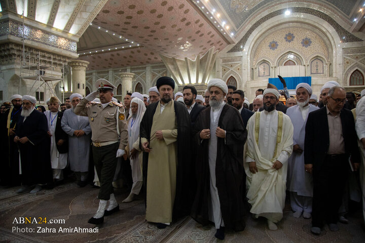 میهمانان سی‌و‌نهمین کنفرانس وحدت اسلامی با آرمان‌های امام خمینی(ره) تجدید میثاق کردند