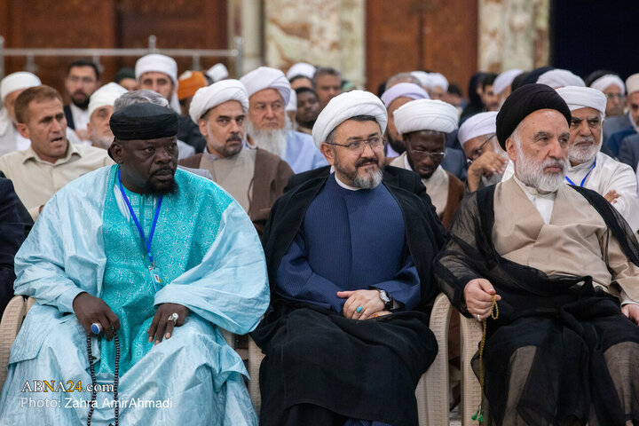 میهمانان سی‌و‌نهمین کنفرانس وحدت اسلامی با آرمان‌های امام خمینی(ره) تجدید میثاق کردند