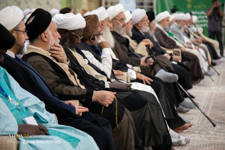 میهمانان سی‌و‌نهمین کنفرانس وحدت اسلامی با آرمان‌های امام خمینی(ره) تجدید میثاق کردند