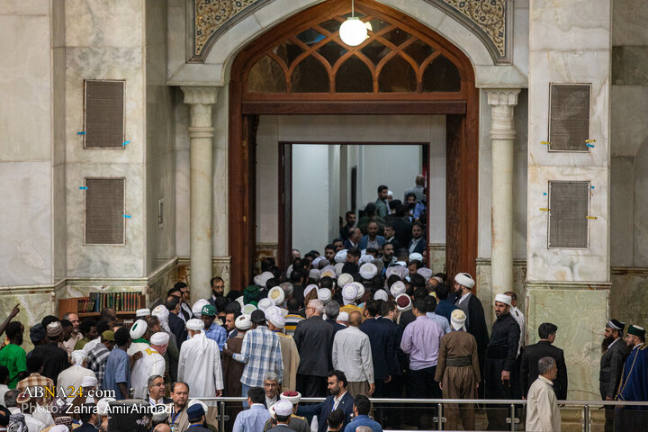 میهمانان سی‌و‌نهمین کنفرانس وحدت اسلامی با آرمان‌های امام خمینی(ره) تجدید میثاق کردند