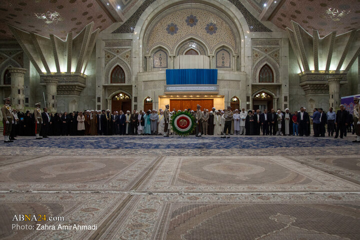 میهمانان سی‌و‌نهمین کنفرانس وحدت اسلامی با آرمان‌های امام خمینی(ره) تجدید میثاق کردند