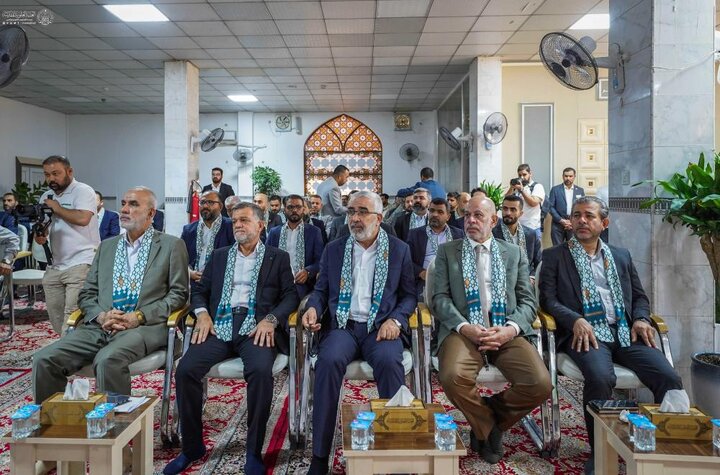 تقرير مصور/ العتبة العلويّة تضع حجر الأساس لمدينة المرتضى للزائرين بمساحة 59000 متر مربع