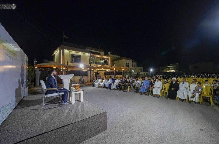 تقرير مصور/ العتبةُ العلويّةُ المقدّسةُ تنظّم منصةً متنقلةً لإشاعة الفرح في النجف الأشرف ضمن فعاليات أسبوع الصادقَينِ