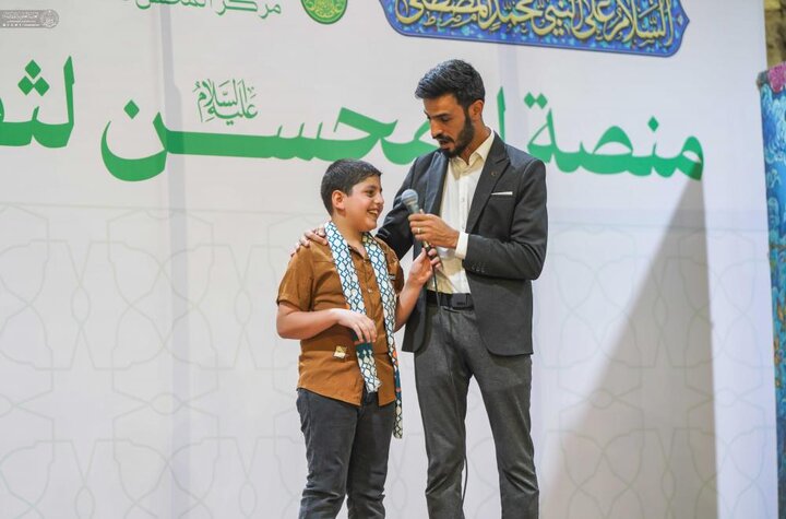 تقرير مصور/ منصّة المحسن لثقافة الأطفال تحتفي بهذه الذكرى العطرة في رحاب العتبة العلويّة المقدّسة ضمن فعاليات أسبوع الصادقَينِ