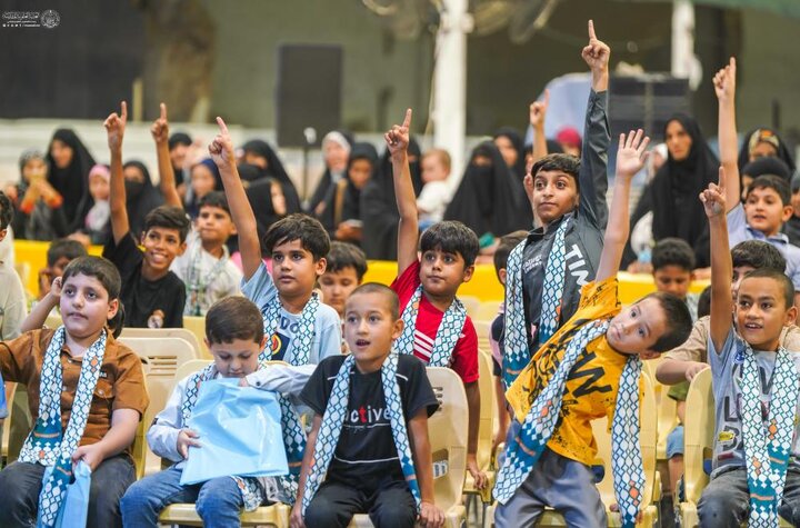 تقرير مصور/ منصّة المحسن لثقافة الأطفال تحتفي بهذه الذكرى العطرة في رحاب العتبة العلويّة المقدّسة ضمن فعاليات أسبوع الصادقَينِ