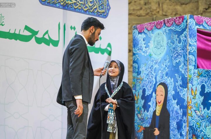 تقرير مصور/ منصّة المحسن لثقافة الأطفال تحتفي بهذه الذكرى العطرة في رحاب العتبة العلويّة المقدّسة ضمن فعاليات أسبوع الصادقَينِ