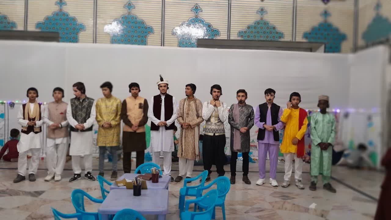 برگزاری مسابقه نقاشی «کودکان جهان اسلام و پیامبر مهر و رحمت» در حرم امام رضا(ع) + تصاویر