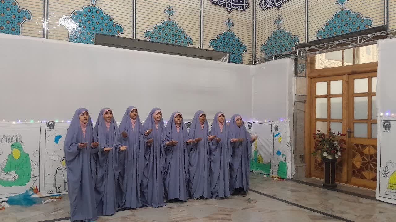 برگزاری مسابقه نقاشی «کودکان جهان اسلام و پیامبر مهر و رحمت» در حرم امام رضا(ع) + تصاویر