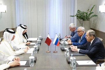 Встреча Министра иностранных дел Российской Федерации С.В.Лаврова с Государственным министром по иностранным делам Государства Катар Султаном Бен Саад