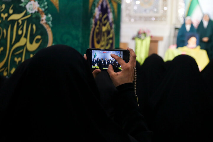 تقرير مصور/ برنامج « النساء النبویات» الخاص في الحرم الرضوي الشریف