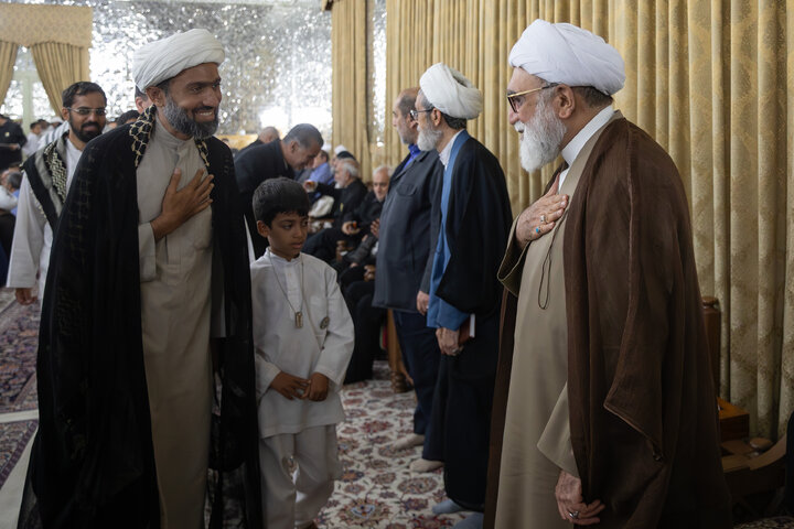 تقرير مصور/ احتفالية المولد النبوي في الحرم الرضوي الشريف