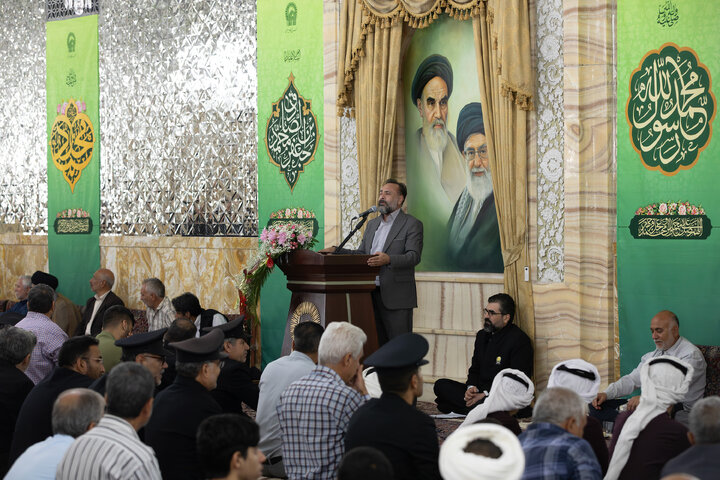 تقرير مصور/ احتفالية المولد النبوي في الحرم الرضوي الشريف