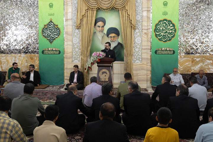 تقرير مصور/ احتفالية المولد النبوي في الحرم الرضوي الشريف