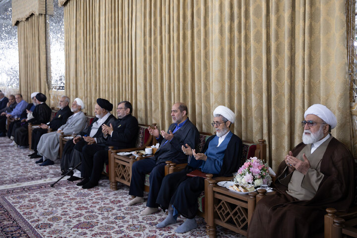 تقرير مصور/ احتفالية المولد النبوي في الحرم الرضوي الشريف