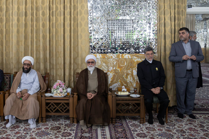 تقرير مصور/ احتفالية المولد النبوي في الحرم الرضوي الشريف