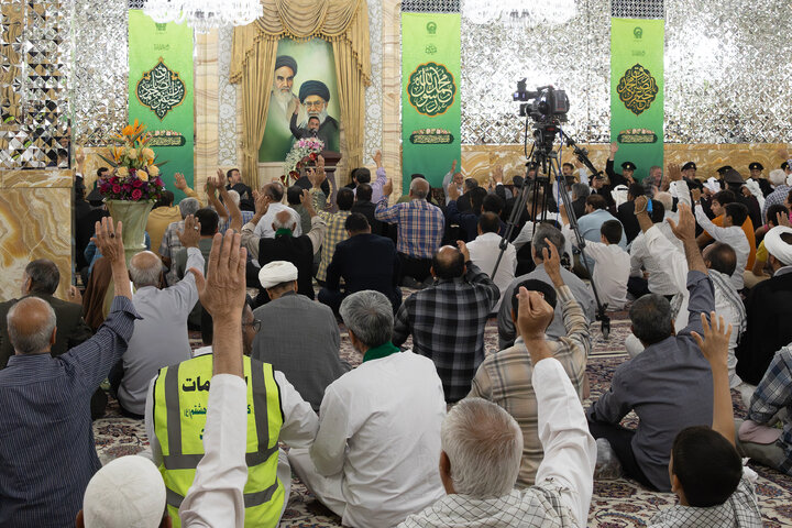 تقرير مصور/ احتفالية المولد النبوي في الحرم الرضوي الشريف