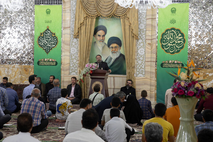 تقرير مصور/ احتفالية المولد النبوي في الحرم الرضوي الشريف