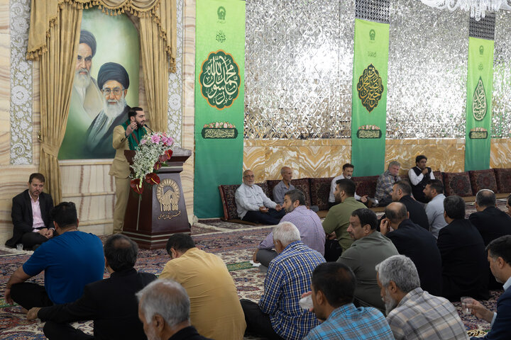 تقرير مصور/ احتفالية المولد النبوي في الحرم الرضوي الشريف