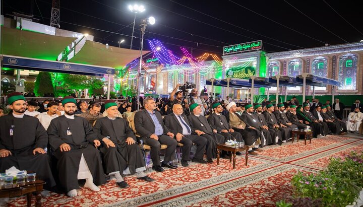 تقرير مصور/ بحضور جماهيري..مهرجان ربيع الرسالة الثقافي بذكرى ولادة الصادقين(ع) في الصحن الحسيني