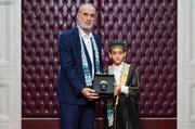 تقرير مصور/ العتبة العلويّة المقدّسة تُكرِّم أحد طلابها من المتفوِّقين قرآنيًّا  لإحرازه المركز الأول عالميًّا