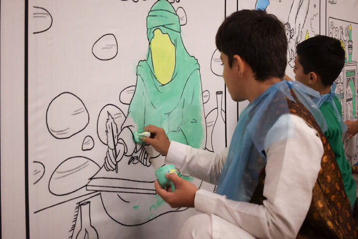 تقرير مصور/ برنامج خاص بعنوان "أطفال العالم الإسلامي ونبي العطف والرحمة"