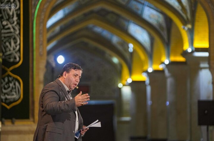 تقرير مصور/ العتبة العلويّة المقدّسة تفتتح فعاليات الجلسة الأولى لمهرجان الرسول الأعظم (ص) الدولي الرابع للشعر العربي بمشاركة دولية