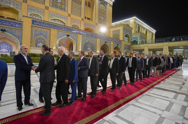 تقرير مصور/ العتبة العلويّة المقدّسة تفتتح فعاليات الجلسة الأولى لمهرجان الرسول الأعظم (ص) الدولي الرابع للشعر العربي بمشاركة دولية