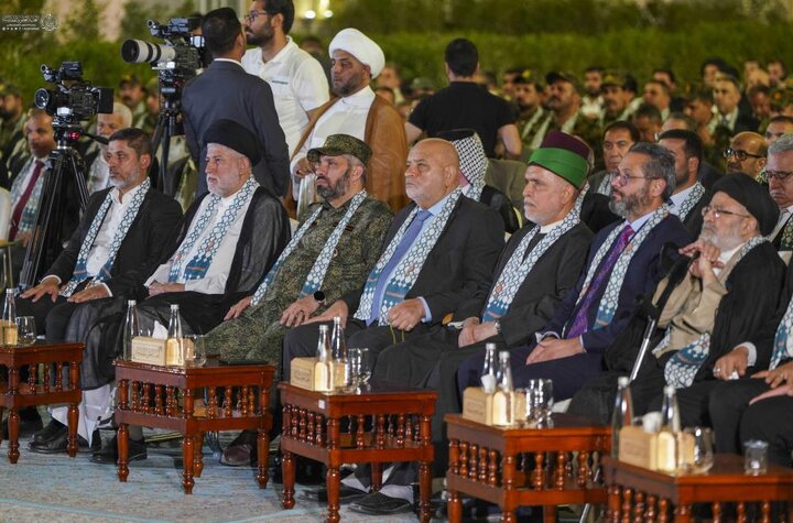 تقرير مصور/ العتبة العلويّة المقدّسة تفتتح فعاليات الجلسة الأولى لمهرجان الرسول الأعظم (ص) الدولي الرابع للشعر العربي بمشاركة دولية