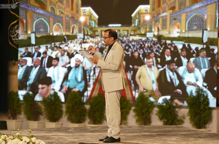 تقرير مصور/ العتبة العلويّة المقدّسة تفتتح فعاليات الجلسة الأولى لمهرجان الرسول الأعظم (ص) الدولي الرابع للشعر العربي بمشاركة دولية