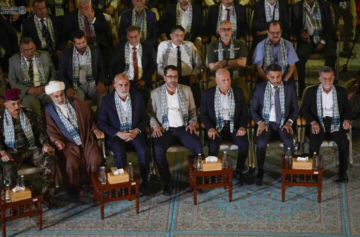 تقرير مصور/ العتبة العلويّة المقدّسة تفتتح فعاليات الجلسة الأولى لمهرجان الرسول الأعظم (ص) الدولي الرابع للشعر العربي بمشاركة دولية