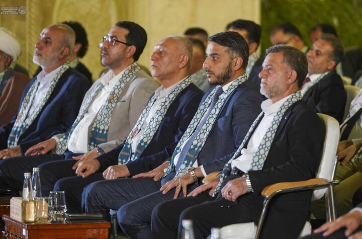 تقرير مصور/ العتبة العلويّة المقدّسة تفتتح فعاليات الجلسة الأولى لمهرجان الرسول الأعظم (ص) الدولي الرابع للشعر العربي بمشاركة دولية