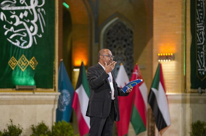 تقرير مصور/ العتبة العلويّة المقدّسة تفتتح فعاليات الجلسة الأولى لمهرجان الرسول الأعظم (ص) الدولي الرابع للشعر العربي بمشاركة دولية