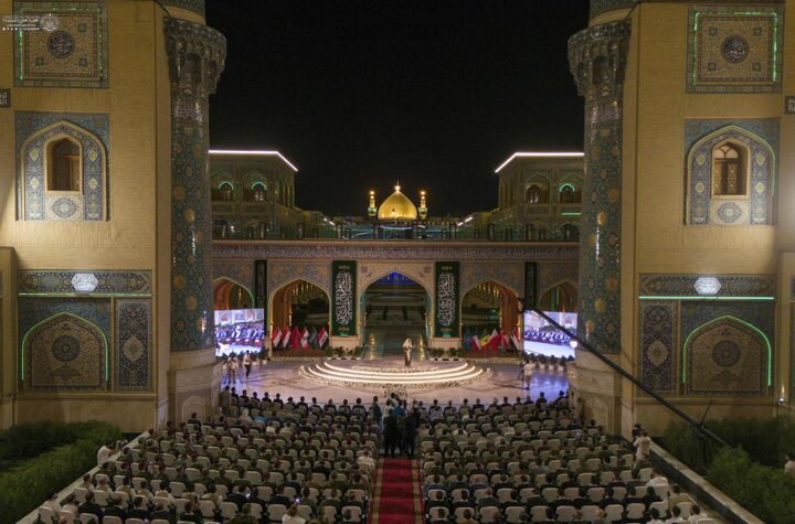 تقرير مصور/ العتبة العلويّة المقدّسة تفتتح فعاليات الجلسة الأولى لمهرجان الرسول الأعظم (ص) الدولي الرابع للشعر العربي بمشاركة دولية