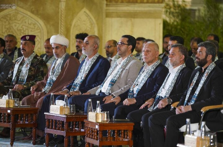 تقرير مصور/ العتبة العلويّة المقدّسة تفتتح فعاليات الجلسة الأولى لمهرجان الرسول الأعظم (ص) الدولي الرابع للشعر العربي بمشاركة دولية