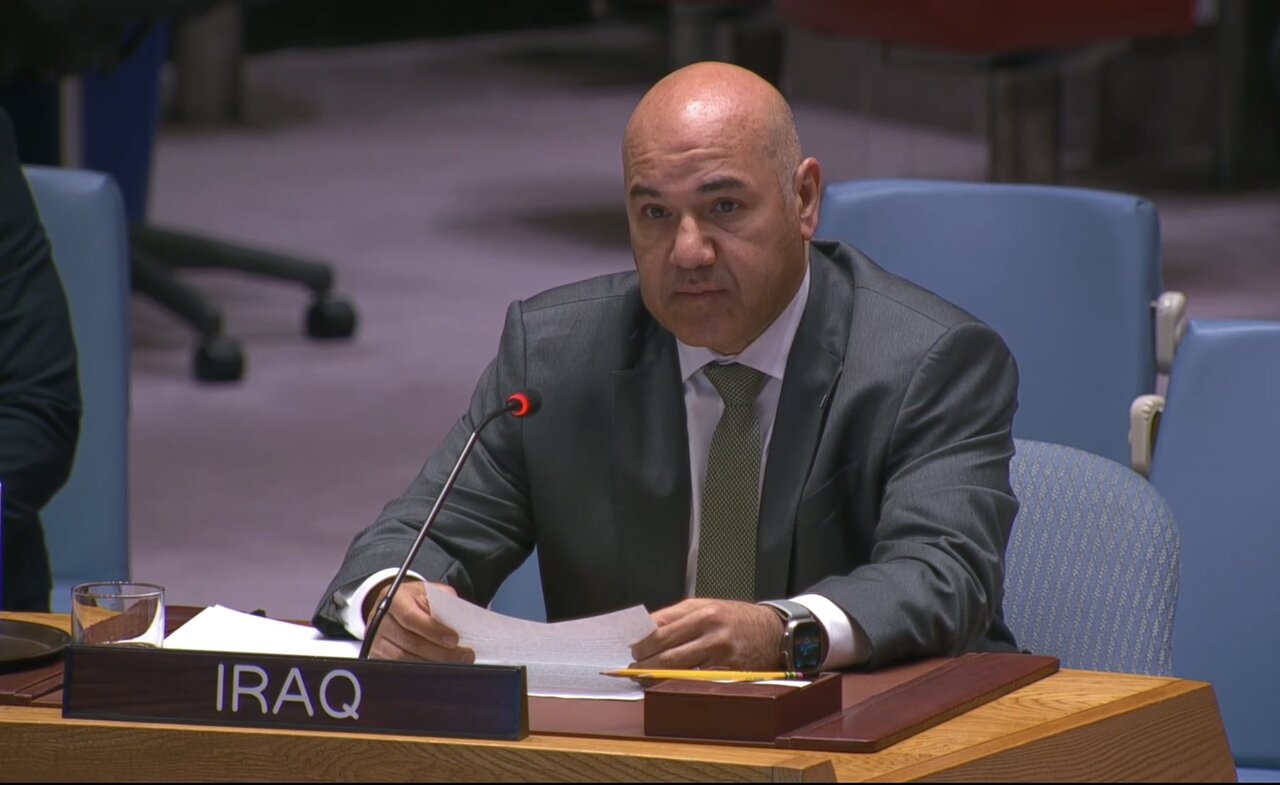 مندوب العراق بالأمم المتحدة: أفعال الكيان الإسرائيلي المتهورة تهدد المنطقة