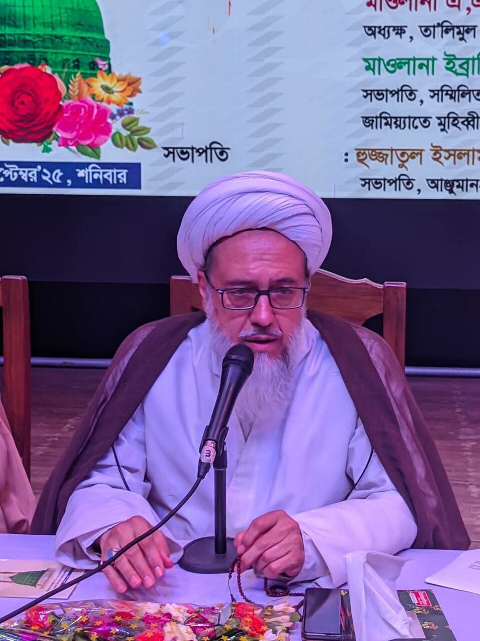 برگزاری اجلاس وحدت اسلامی در شهر کولنا بنگلادش + تصاویر