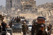 Gambar | Eksodus Besar-besaran Rakyat Palestin Dari Utara Gaza