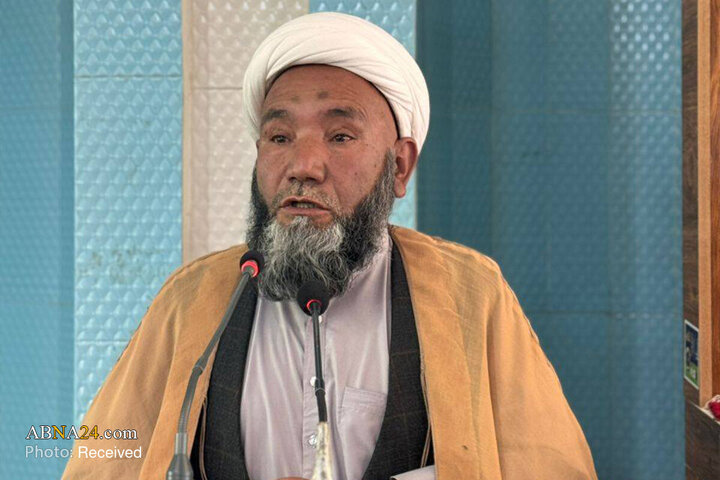 تأکید امام جمعه شیعیان بامیان بر وحدت برای آزادی فلسطین + تصاویر