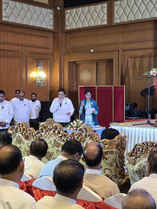 ရန်ကုန် မြို့တွင် နှစ်ပေါင်း (၁၅၀၀) ပြည့်နှစ် တမန်တော်နေ့ အခမ်းအနား ကျင်းပ ။ Photos