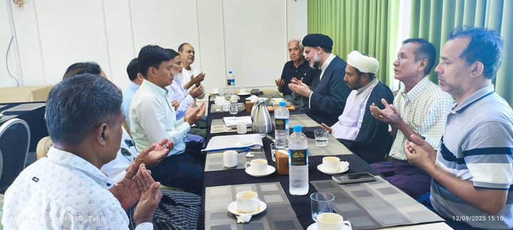 H.I ဒေါက်တာ ဆယက်ဒ် ဆဒ်ရိုဆ်ဆာဒါသ်   နှင့် မန္တလေးတိုင်း‌ ‌အစ္စလာမ်သာသနာရေး ရာကောင်စီ အဖွဲ့ဝင်များ တွေ့ဆုံ‌ ဆွေးနွေး ။ ။ Photos
