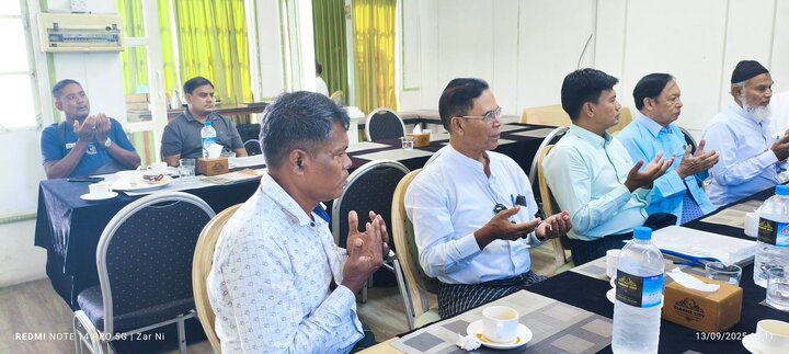 H.I ဒေါက်တာ ဆယက်ဒ် ဆဒ်ရိုဆ်ဆာဒါသ်   နှင့် မန္တလေးတိုင်း‌ ‌အစ္စလာမ်သာသနာရေး ရာကောင်စီ အဖွဲ့ဝင်များ တွေ့ဆုံ‌ ဆွေးနွေး ။ ။ Photos